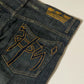 Deadstock Y2K Dark Wash Denim Jeans (XL)