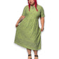 90’s/Y2K Floral Print Maxi Dress (1X/2X)