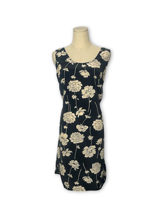 Y2K Floral Print Mini Dress (L/XL)