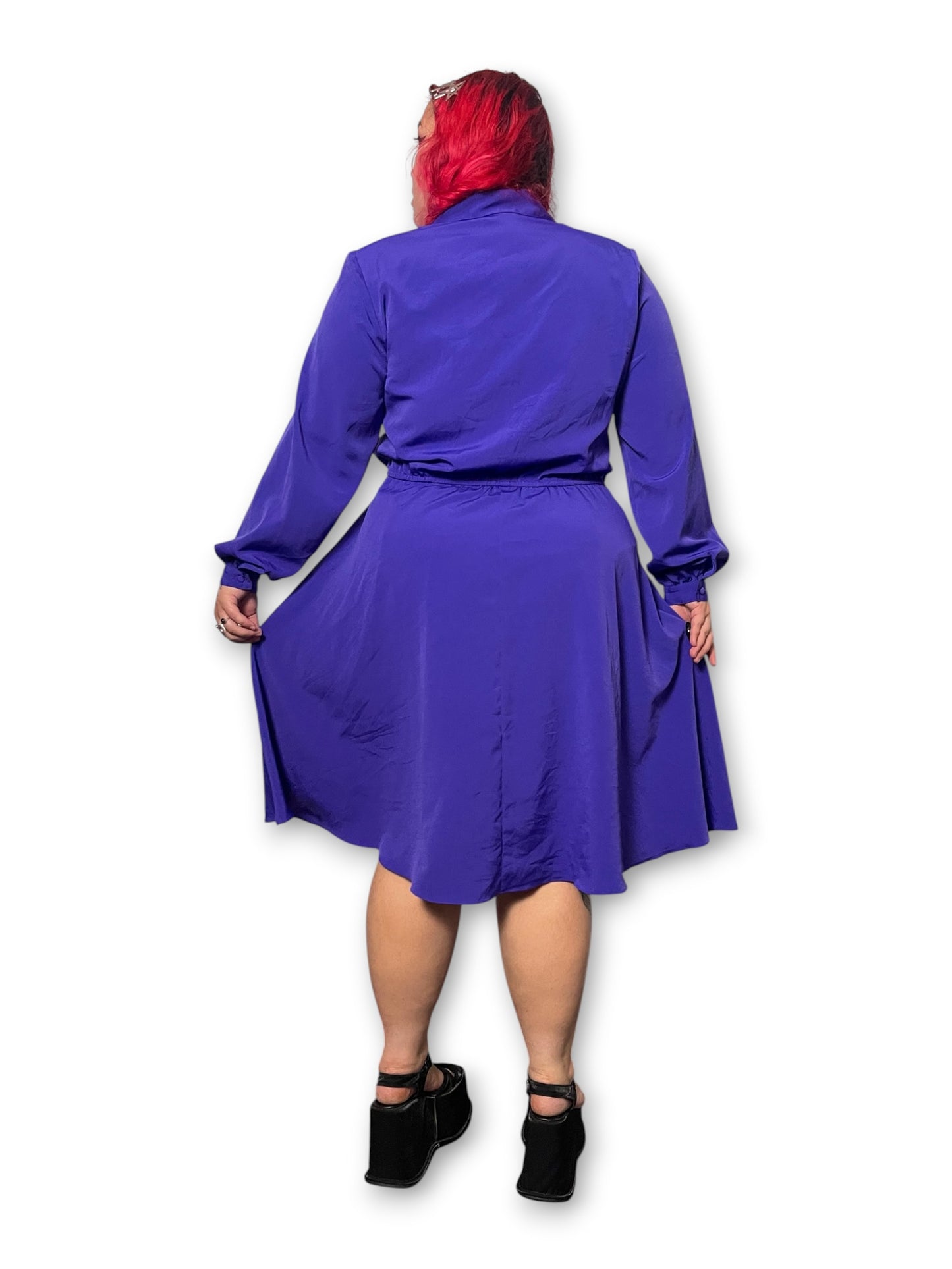 80’s Retro Shirt Dress (1X)