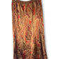 80’s Diana Marco Paisley Print Satin Midi Skirt (XL/1X)