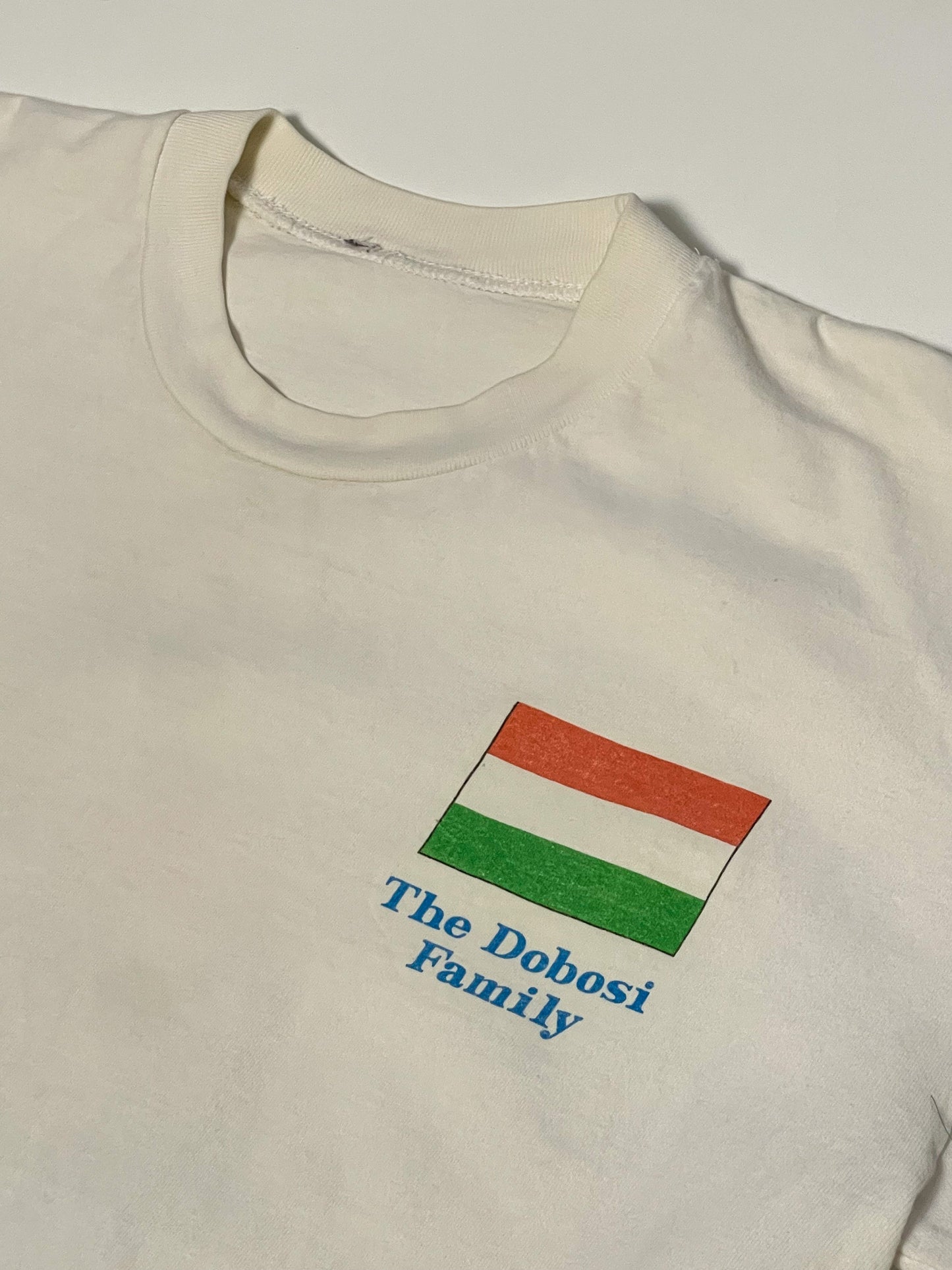 Vintage Hungary White Tee (M/L)