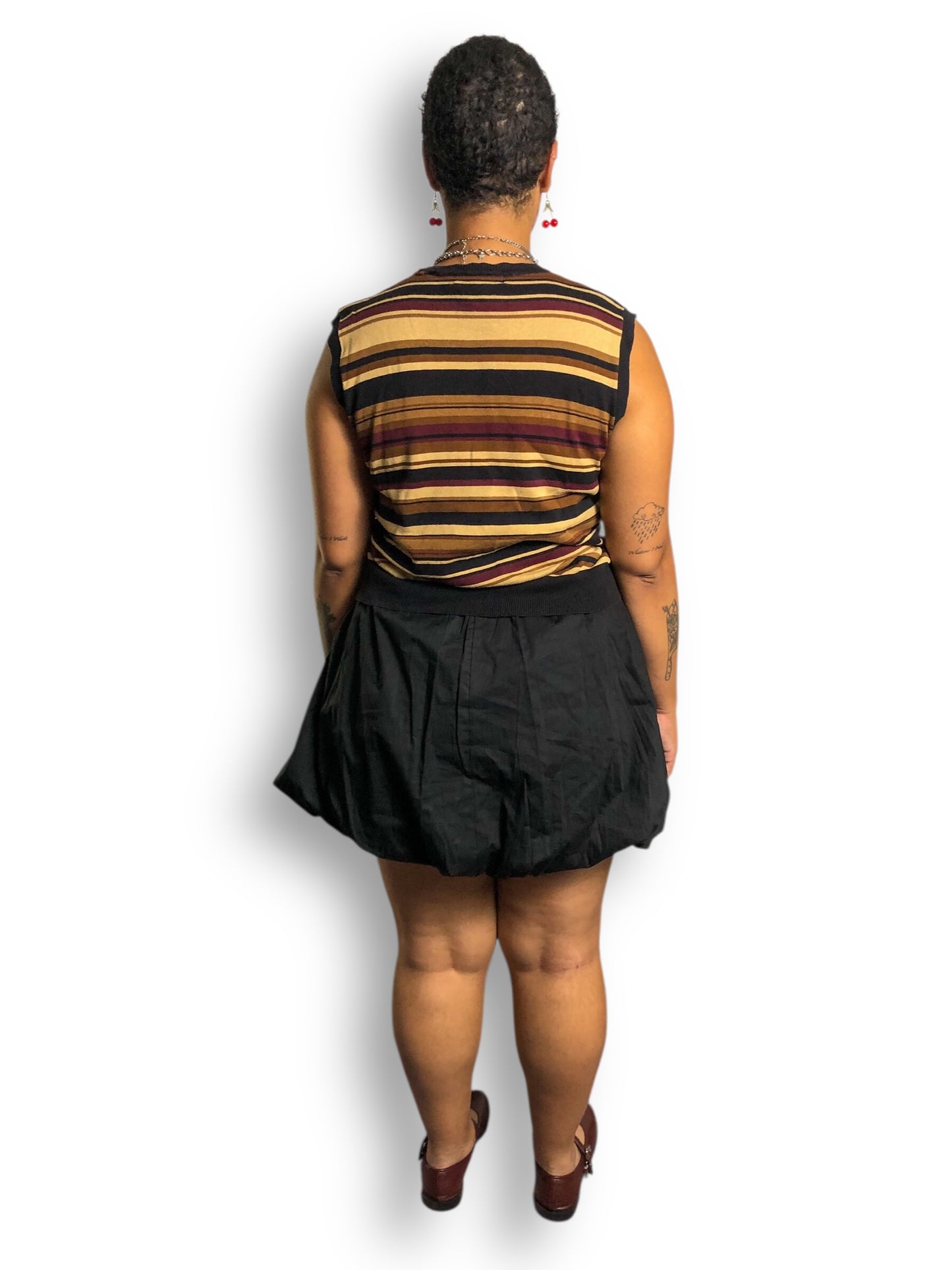 90’s Jones New York Striped Knit Tank Top (L)