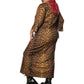 70’s Tiffany Loungewear Leopard Print Maxi Dress (L/XL)