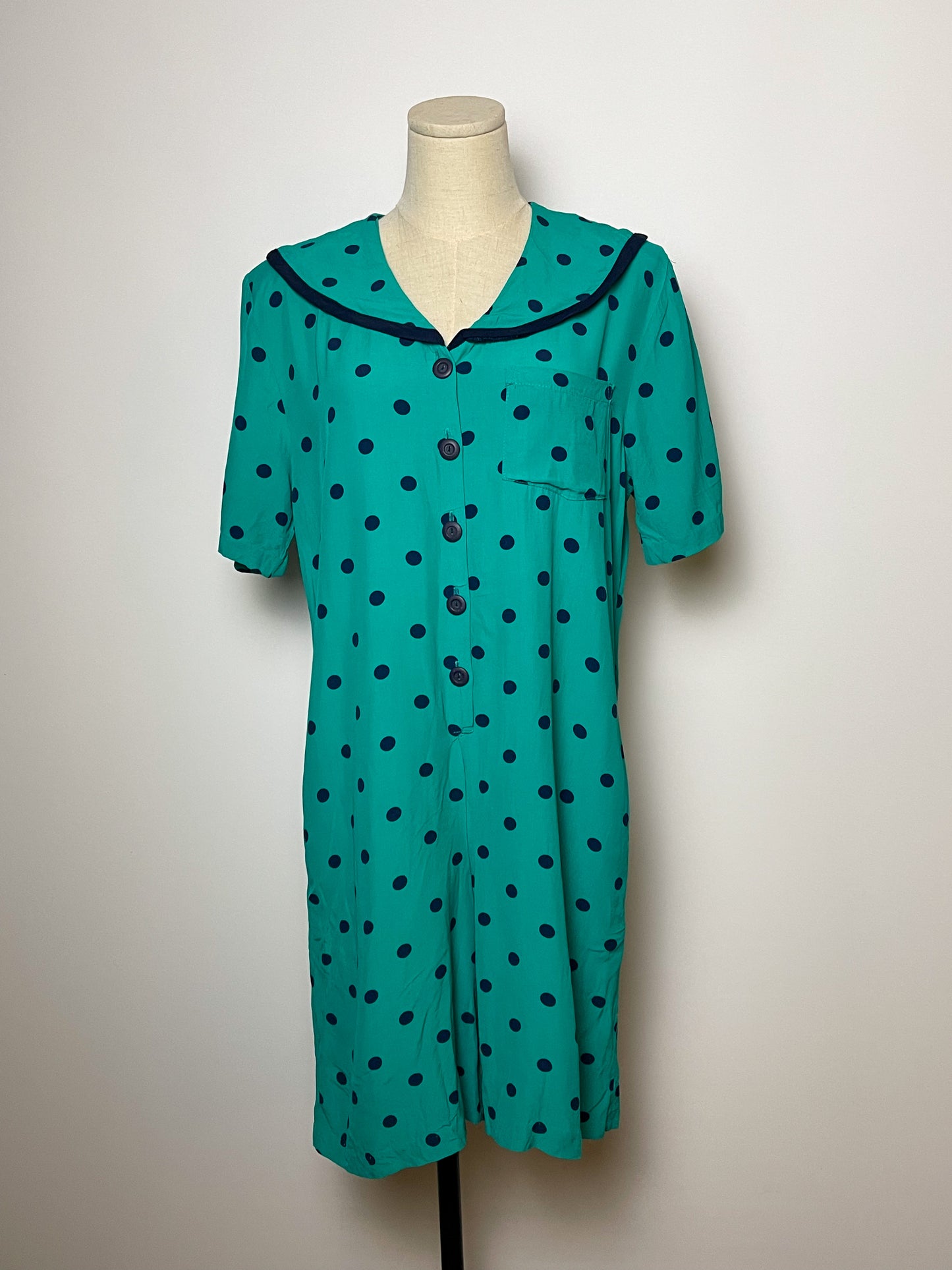 80’s Retro Polka Dot Romper (M/L)