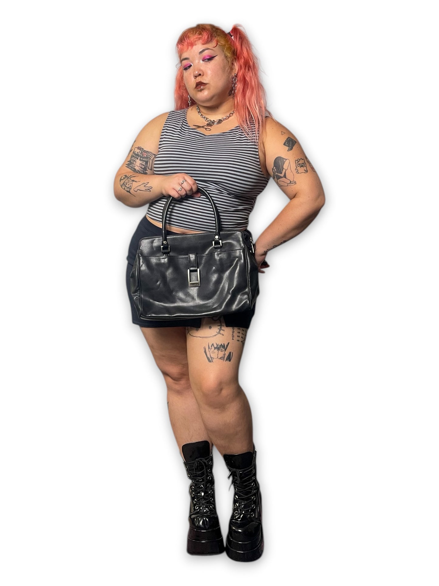 90’s/Y2K Guess Black Leather Purse