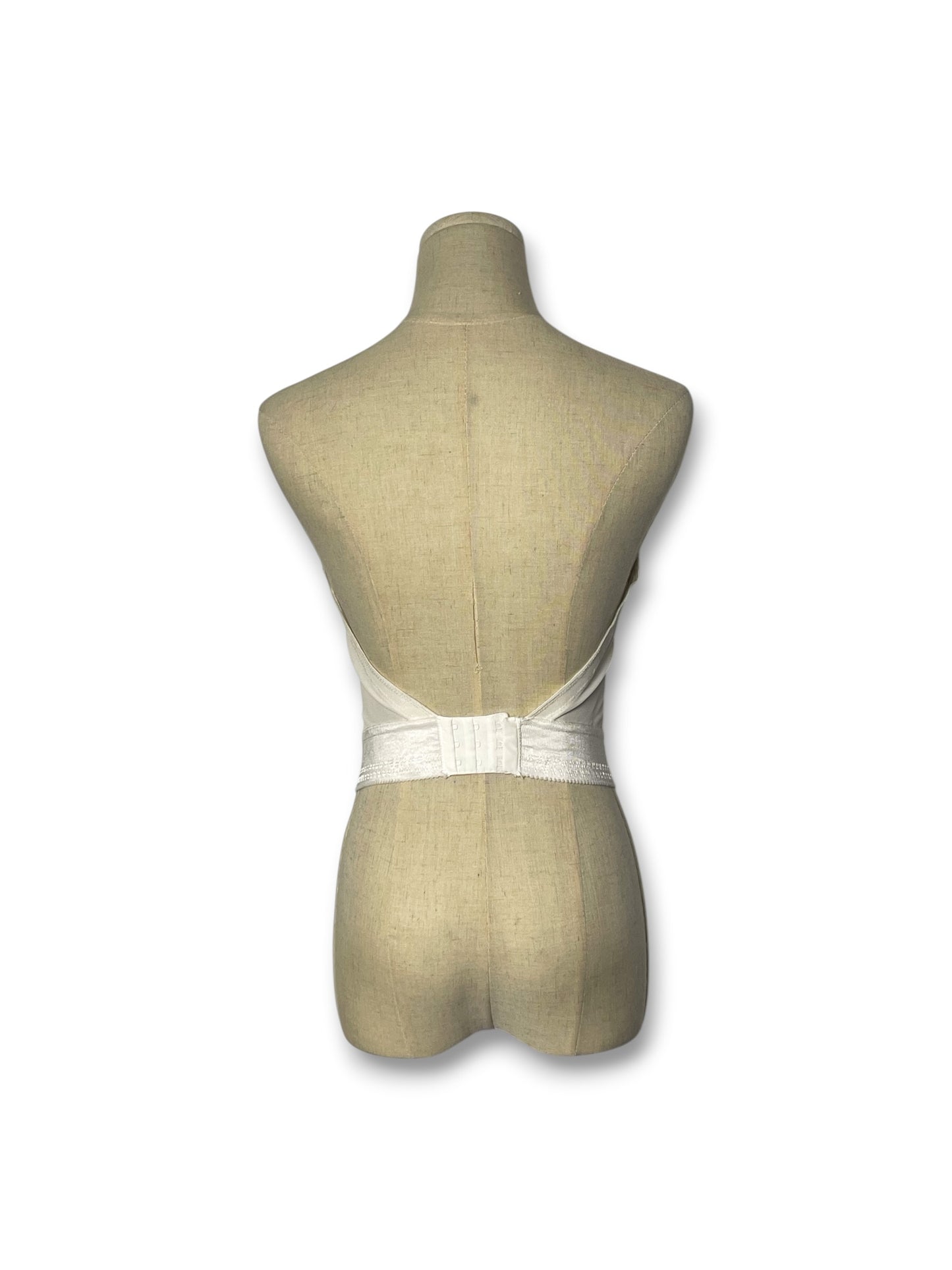 80’s White Corset Bustier Top (36C)