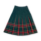 80’s Tartan Pleated Skirt (S)