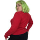 90’s Karen Scott Red Cardigan Sweater (M)