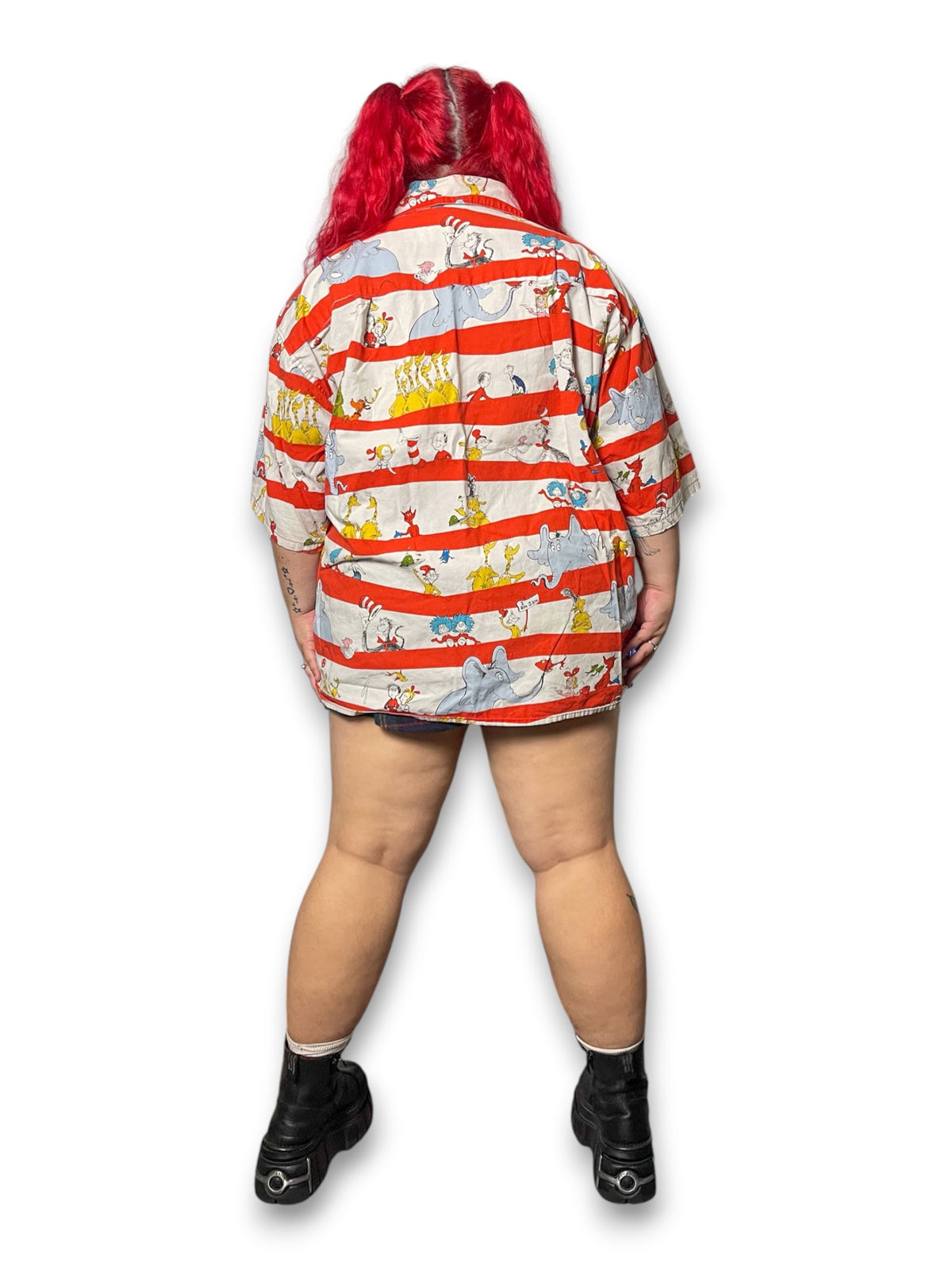 Vintage Dr. Seuss Button Down Shirt (3X)