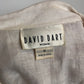 90’s David Dart White Linen Blouse (XL/2X)