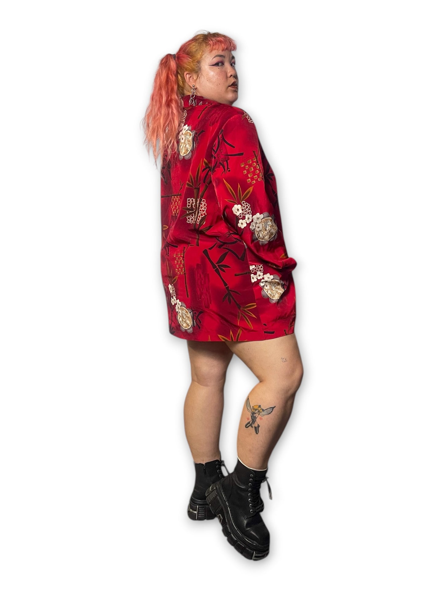 90’s Graphic Print Blazer (4X)