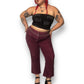 Y2K St. John’s Bay Maroon Corduroy Pants (2X)