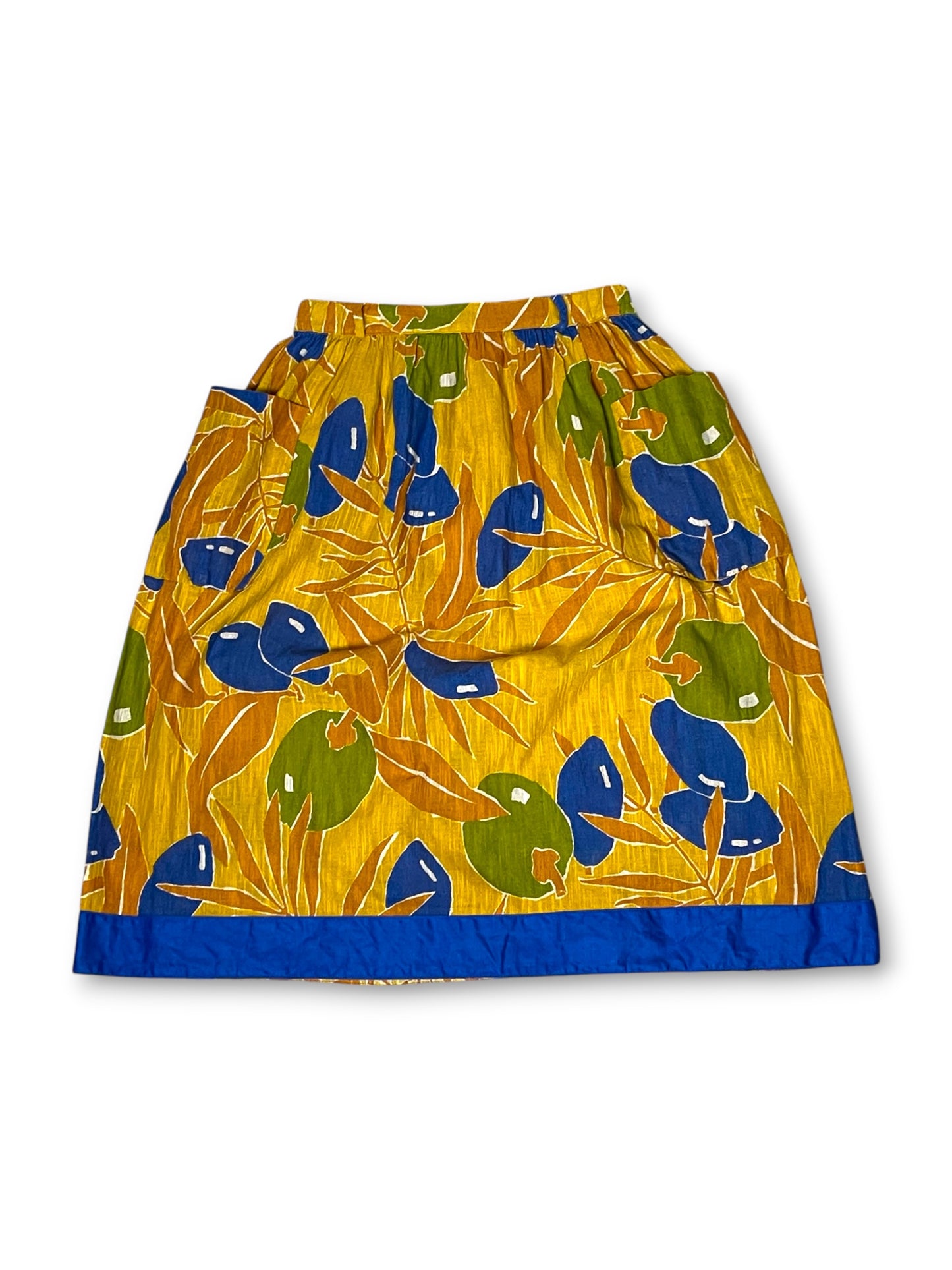 80’s/90’s Colorful Retro Chore Skirt (XXS/XS)