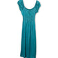 70’s Retro Turquoise Lounge Dress (S)