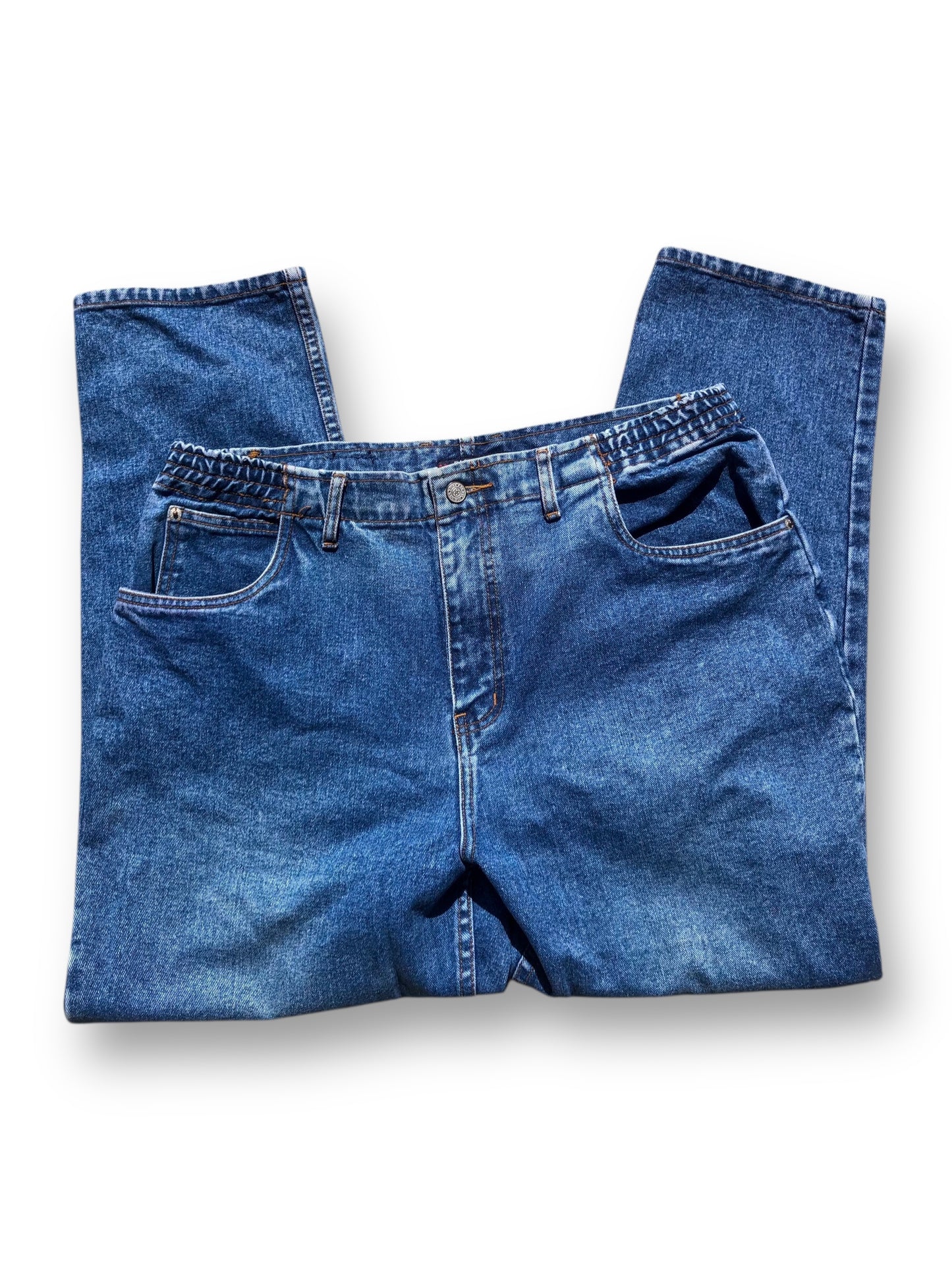 Y2K Bill Blass Medium Wash Denim Jeans (XL/2X)
