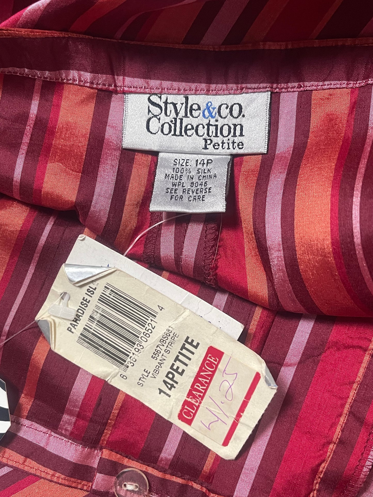 90’s Striped Capri Pants (L/XL)