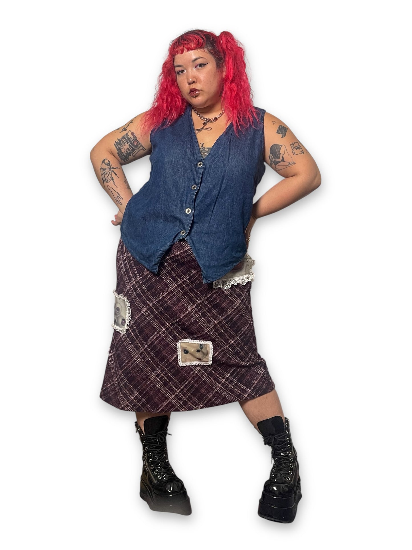 Reversible Denim Vest (2X)