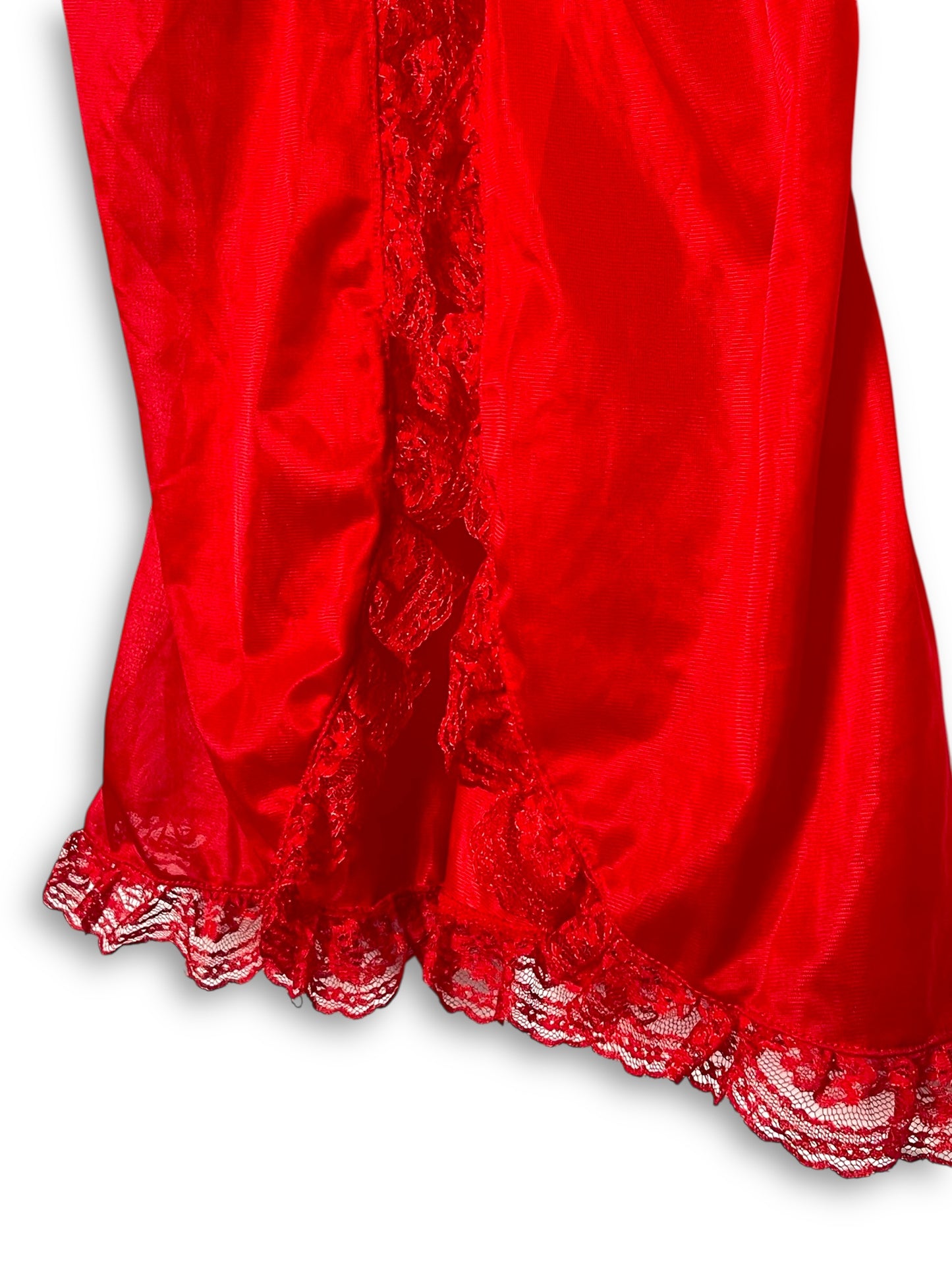 Y2K Dreamgirl Red Babydoll Tank Top (S)