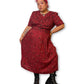 Y2K Animal Print Boho Maxi Dress (3X)