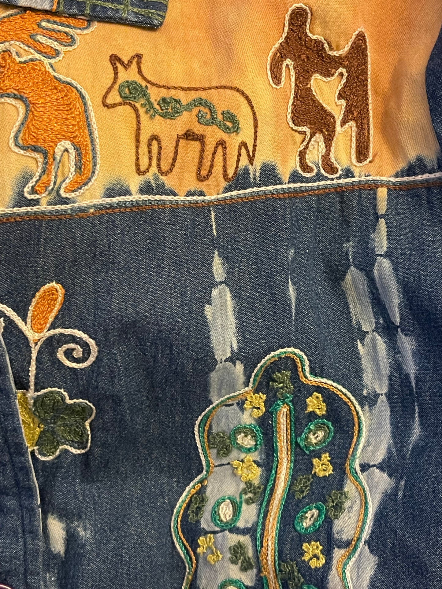 90’s Boho Hippie Jacket (1X)