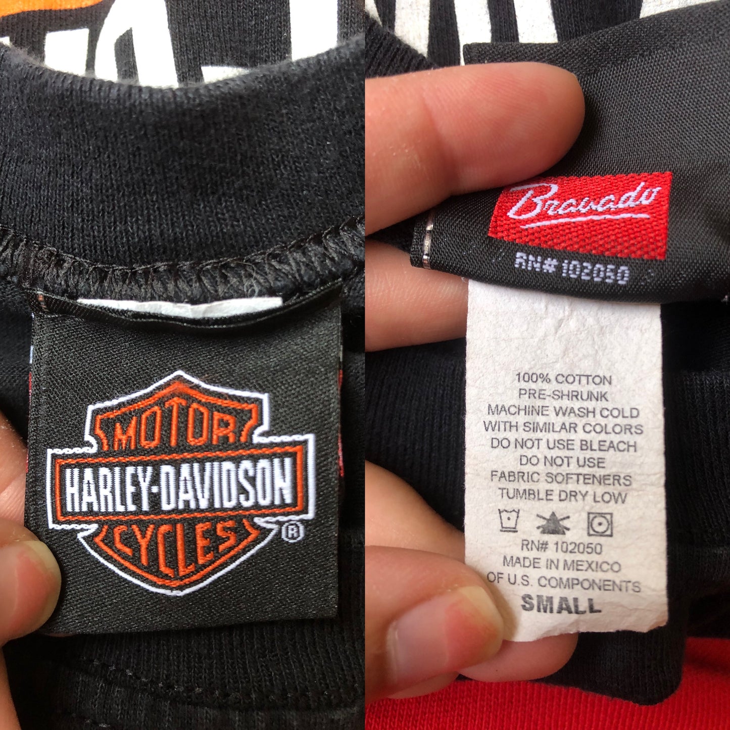 Harley Davidson Black Muscle Tank (S)