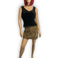90’s/Y2K Ronni Nicole by Ouida Black Velvet Top (L)