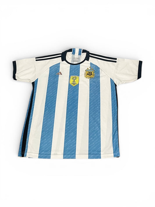Adidas Argentina 3 Stars FIFA Champions Jersey (XL)