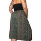 90’s Brownstone Woman Green Paisley Print Skirt (2X)