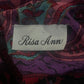 80’s Retro Print Midi Dress (2X/3X)