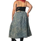 80’s/90’s Palmetto’s Acid Wash Denim Circle Skirt (2X)