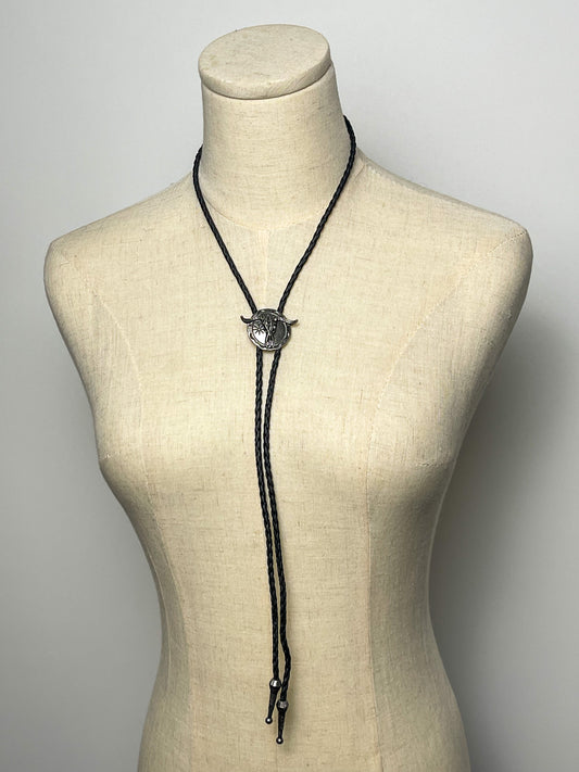 Cow Skull Bolo Tie