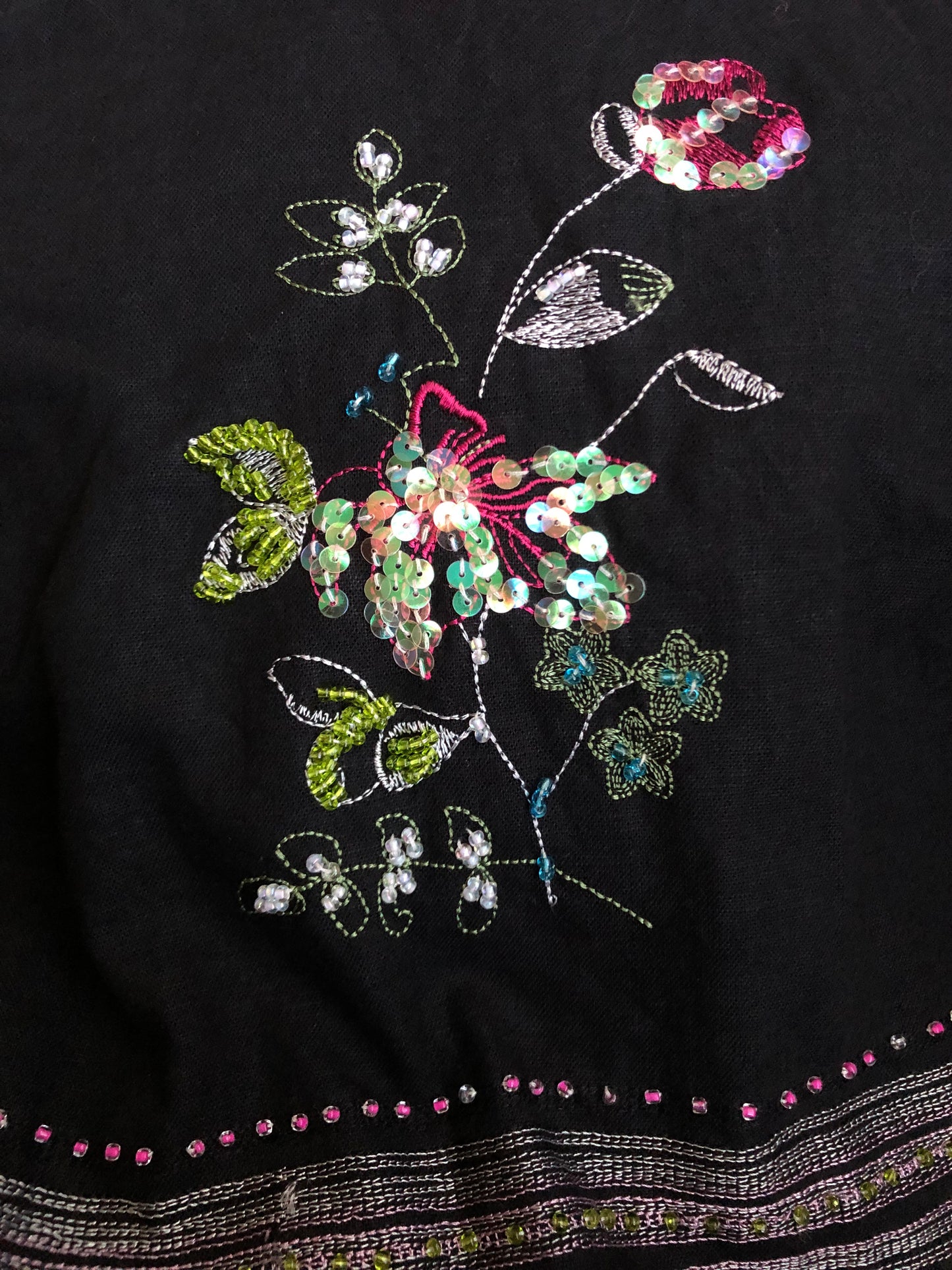 90’s/Y2K Jane Ashley Black Shift Dress (XL/2X)