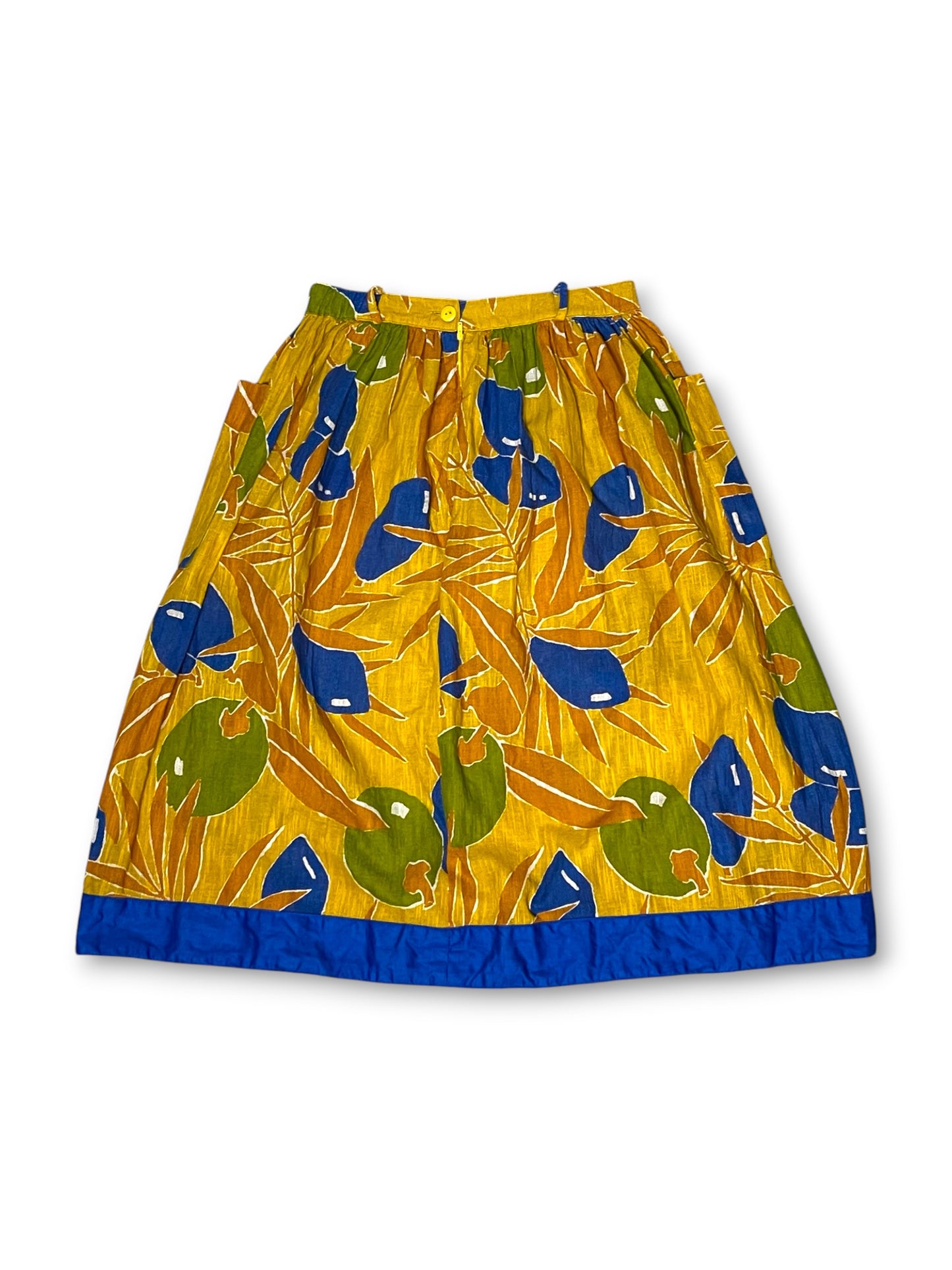 80’s/90’s Colorful Retro Chore Skirt (XXS/XS)