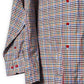 Y2K/Modern Paul Fredrick Rainbow Houndstooth Button Down Shirt (M/L)