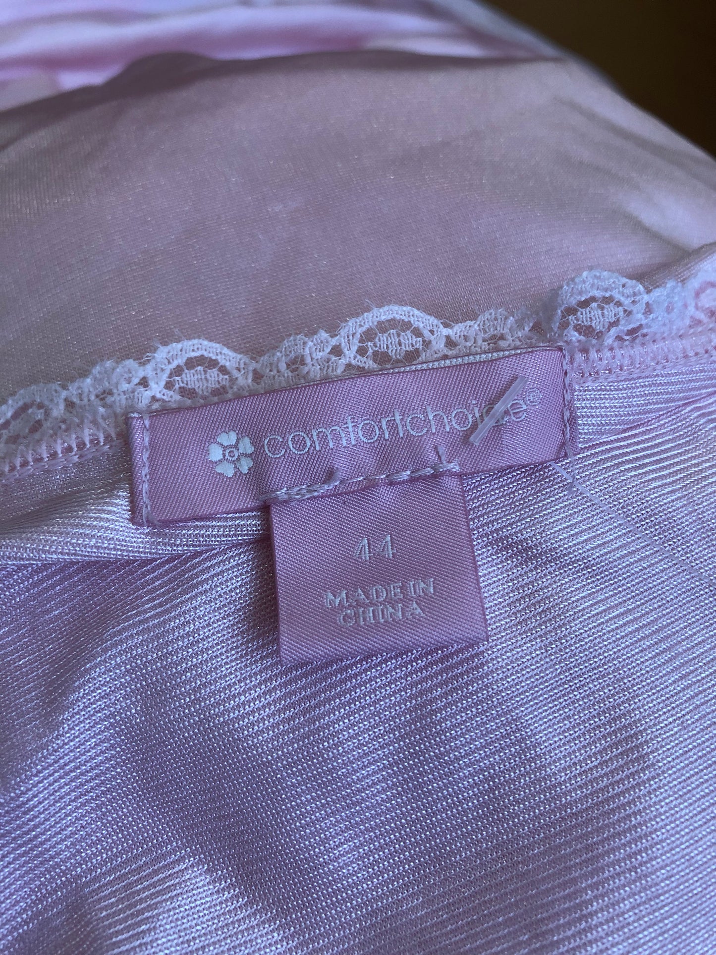 Y2K Comfort Choice Baby Pink Slip Dress (3X)