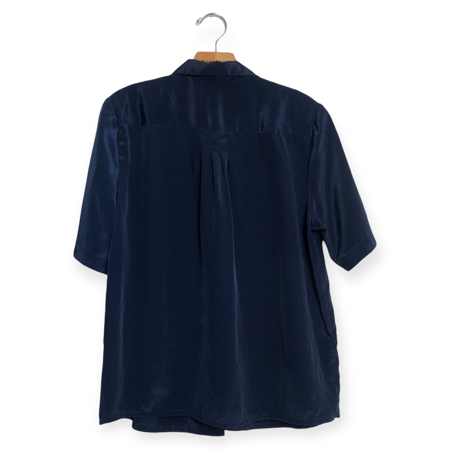 80’s Diversity Essentials Midnight Blue Blouse (L)