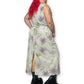 Y2K Maggie McNaughton Leaf Print Maxi Dress (2X/3X)