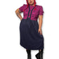 90’s Retro Grunge Midi Dress (2X)
