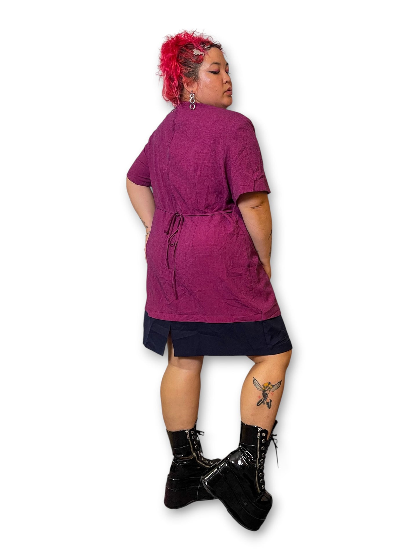 90’s Retro Grunge Pencil Dress (3X)