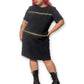 90’s/Y2K Embroidered Pencil Dress (2X)