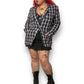 80’s Requirements Plaid Blazer (2X)