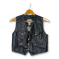 90’s Neutral Zone Black Pleather Vest (M)