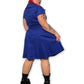 Navy Blue Retro Dress (XL)