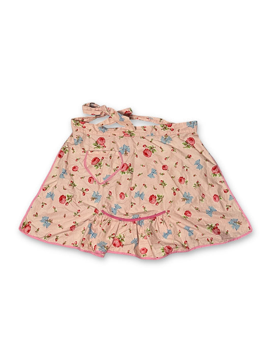 Handmade Pink Floral Apron