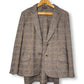 60’s/70’s Dana Point Brown Plaid Skirt Suit (L)