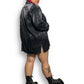 Y2K Style & Co Black Satin 2-Piece Set (2X/3X)