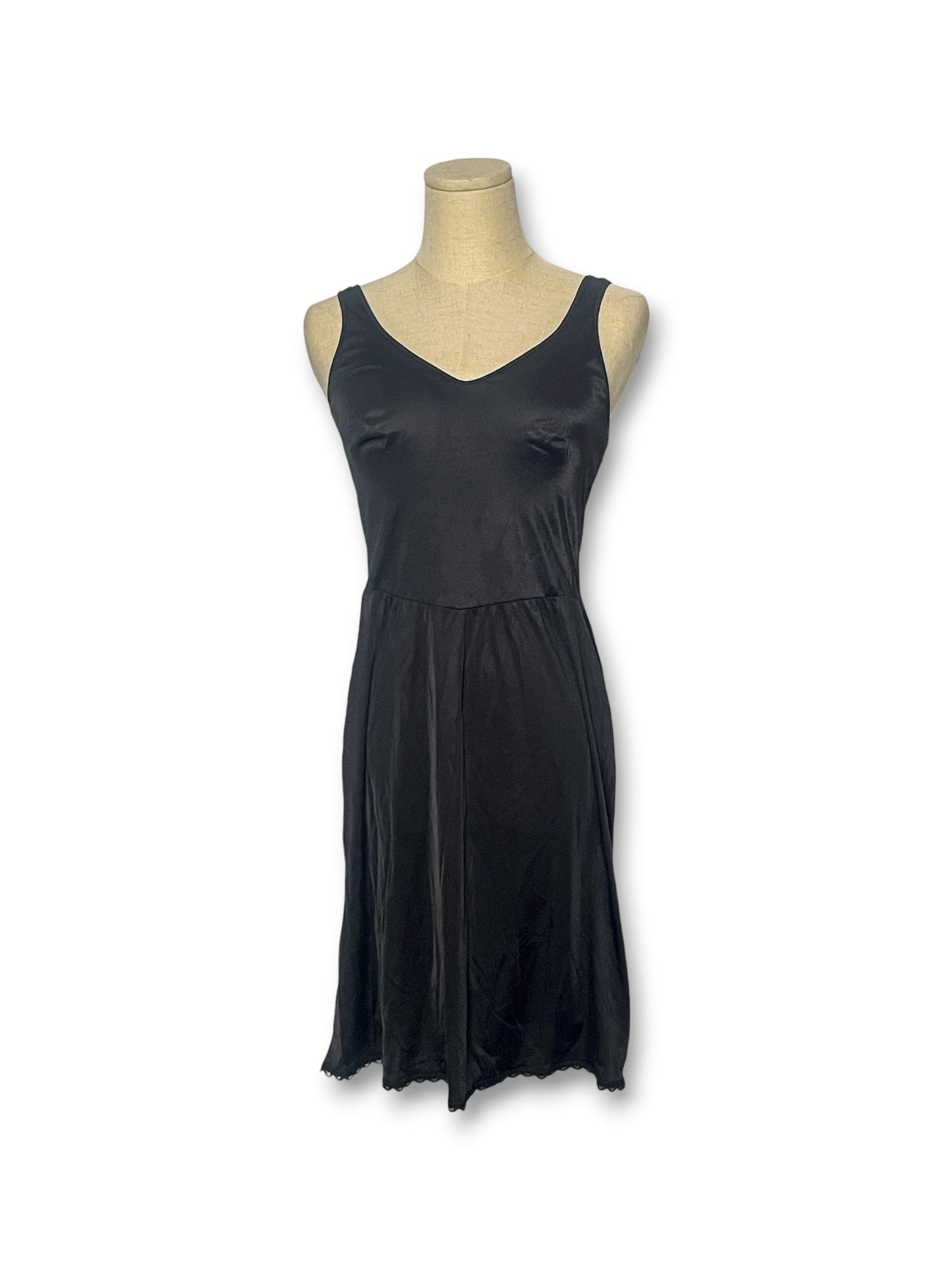 90’s Black Slip Dress (M)