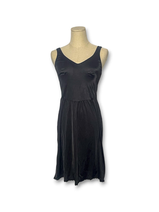 90’s Black Slip Dress (M)