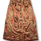 80’s Diana Marco Paisley Print Satin Midi Skirt (XL/1X)